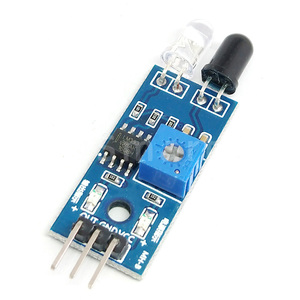 Intelligente Elettronica di Nuovo per il Fai Da Te Smart Car Robot Fotoelettrico Riflettente 3pin IR A Raggi Infrarossi Sensore di Evitamento Ostacolo Modulo - Product Image 2