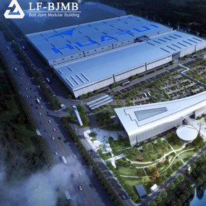 ISO9001/CE EN 1090/BV Certified Steel Structure Workshop Light Application Long-span Grid 50 Years Wind Resistance Quick - Product Image 4
