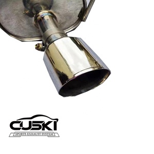 Subaru STI 2.0T 2003-2007 titanyum alaşımlı vana kontrolü egzoz borusu susturucu için yüksek kaliteli yarış Catback egzoz sistemi - Product Image 2