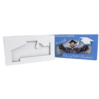 Personalizzato in bianco MDF graduazione money card in bianco sublimazione strato di legno inserto money card legno bordo carta bancomat per grad gift