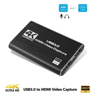 4K HDMI USB 3.0音频视频采集卡，用于游戏流媒体直播视频录制支持PS 4盒摄像机等 - Product Image 2