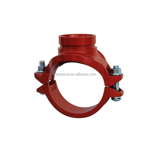 热销中国制造DI红色绘画/环氧凹槽同心异径管FM铸铁管件 - Product Image 5