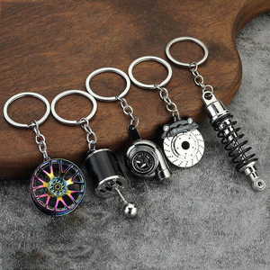 Turbo anahtarlık, yaratıcı çok renkli sıcak kollu rulman iplik türbini anahtarlık anahtar zincirleri - Product Image 6