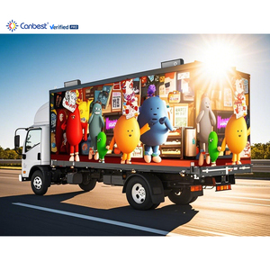 Canbest 10ft 13ft 16ft Naadloze 3d Box Led Truck Super Koude En Hete Weerstand Outdoor Mobiele Reclame Led <span class=keywords><strong>Display</strong></span> Scherm - Product Image 1