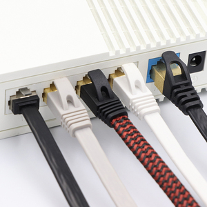 Liansu Linksup 1M 2M 3M kedi 7 Ethernet Lan kablosu RJ45 İnternet ağı yama kablosu Cat7 bilgisayar kablosu iletişim için - Product Image 4