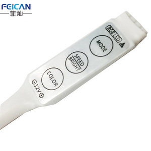 Feican Mini IR a 3 canali LED Dimmer di alta qualità singolo colore LED Controller 12V DC PWM amplificatore certificato ROHS - Product Image 2