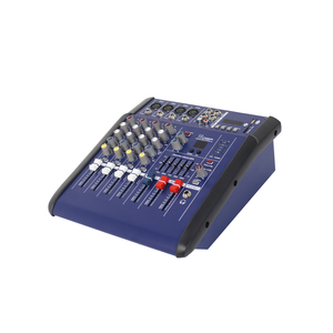 4チャンネルオーディオパワーミキサーアンププロミキサーオーディオ効果音ミキサーdjコンソール - Product Image 2