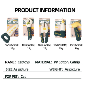 キャットニップの相互作用猫ぬいぐるみ卸売修理ツールデザイン - Product Image 3