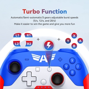 CoolRabbie <strong>New</strong> Design Wireless Switch ProJoystick <strong>Controller</strong> for Nintendo Switch Pro Gamepad <strong>Controller</strong> - Product Image 3