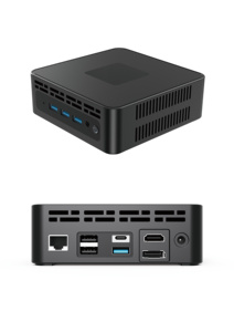 Nueva actualización Home mini pc i5 12Gen 1235U 1Lan 2 lans sistema POS opcional computadora 1xType-C 1xHD-MI 6 Puerto USB Mini PC - Product Image 3