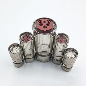 M23 17pin dişi Servo Motor konnektörü fabrika otomasyonu için sinyal kodlayıcı tak dairesel konnektör - Product Image 3