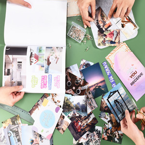Özel baskı vizyon kurulu keçe kurulu ile sanat resmi kitap kiti Set kullanıcı kılavuzu ve klip makas pimleri tezahür kartları - Product Image 1