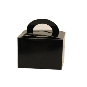 Produzione di cartoni con manici cartoni rettangolari scatole regalo sono convenienti per il trasporto di scatole per lo shopping personalizzabili - Product Image 4