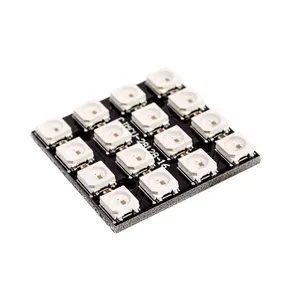 16 Bit RGB 4 × 4 4 × 4 LED WS2812B WS2812 5050 RGB LED Matrix Integrated Drive Drivers Board LED-Modul für Arduino - Product Image 6