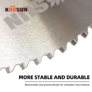KOOSUN 285mm 80T Professional Circle Saw Blade Customized Cutter Metal Machine Saw for Cutting High Carbon Steel - Product Image 3