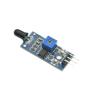 LM393 Módulo de Sensor de detección de llama IR de 3/4 pines Detector de incendios Módulo receptor infrarrojo para Arduino Diy Kit