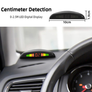 12V 4 Colors <strong>Car</strong> Parking <strong>Sensors</strong> Parking Kit <strong>LED</strong> <strong>Display</strong> 22mm 4 <strong>Sensors</strong> Backlight <strong>Reverse</strong> <strong>Backup</strong> Radar Monitoring System for <strong>Car</strong> - Product Image 2