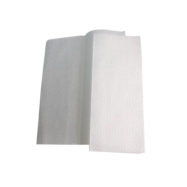 Wholesale Oem Food Grade Biodegradable Wholesale 3 Ply Bulk Printed Kitchen Paper Towels For Kitchen