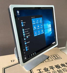 Vesa/montaje en pared/integrado 19 pulgadas HMI Industrial pantalla táctil Android 13 panel PC AIO computadora RK3399 Linux para sistema de automatización