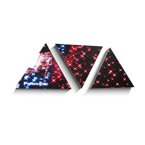 定制尺寸PH6 P6三角led显示屏全彩屏led室内室外led显示屏价格 - Product Image 3