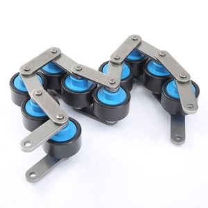 Chất lượng cao đôi Pitch băng tải pin con lăn chuỗi Nylon Con lăn chuỗi băng tải đôi cộng với chuỗi - Product Image 3