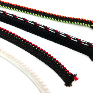 特注8mm 10mm 20mmサテンコットンバイアスポリエステルゴールド配管ロープテープ室内装飾用配管コード
