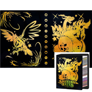 9 Grids Pokemonedカードブック大容量ゲームカードコレクションブック漫画PokemonedカードPp収納バッグ - Product Image 3