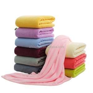 Yetişkinler için hızlı kuru mikrofiber banyo havlusu banyo kullanımı için düz renk tek kullanımlık sıkıştırılmış bez - Product Image 1