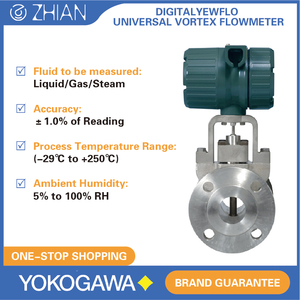 חיישן זרימת yokogawa dy040, dn40, 1/2 מטר גז, 1/2 מ "מ, מטר שמן, מד זרימה מערבולת