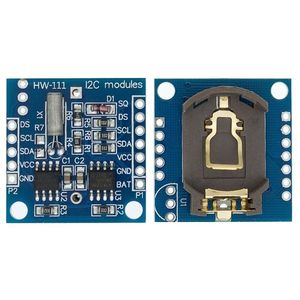 Minik RTC I2C modülü 24C32 bellek DS1307 saat modülü AVR ARM PIC RTC I2C modülü DS1307 saat için kullanılır