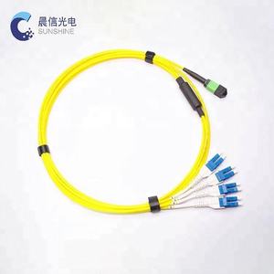 Manufacturer Customized MPO to MPO Female Fiber Optic Patch Cord <strong>Trunk</strong> Cable LSZH 8/12/16F 10M Low Loss for FTTH &amp; 4G <strong>Network</strong> - Product Image 3