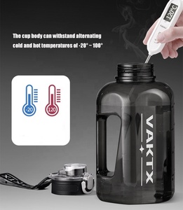 Yuanfeng miễn phí SIP cách điện kích thước lớn chai nước với rơm chai nước thể thao tuyệt vời cho du lịch - Product Image 4