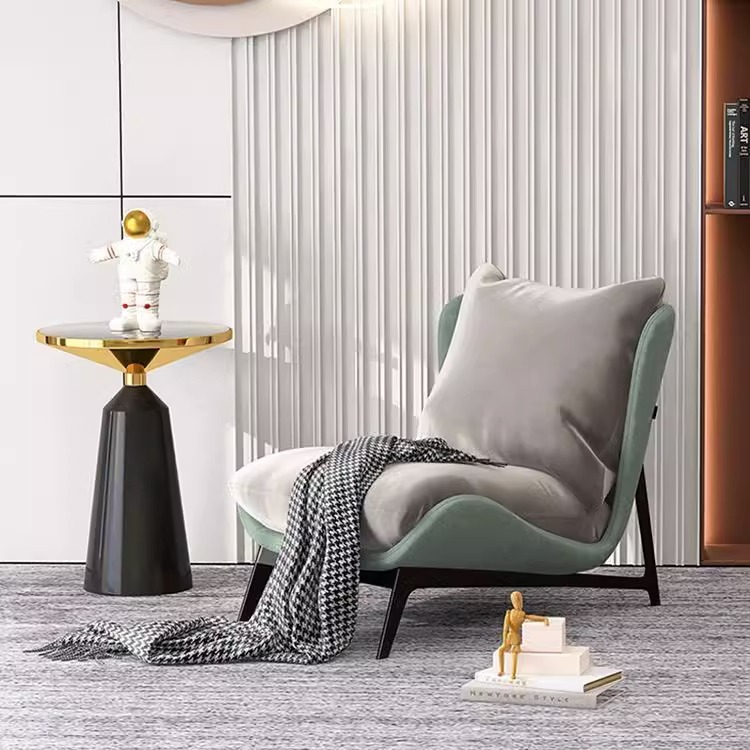 Light Green + White Single Chair