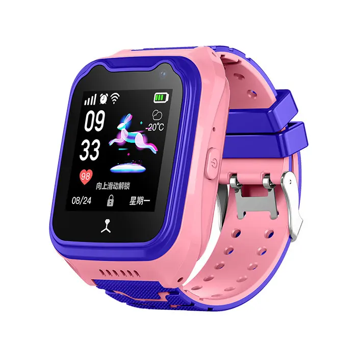 Lemfo-montre connectée SWL pour enfants, smartwatch étanche, avec navigation GPS, réseau complet, multilingue, 4G