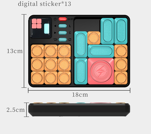 Super Slide Puzzle Juegos para niños 530 + Desafíos Juegos de rompecabezas 7 Niveles de dificultad Juegos cerebrales STEM Juguete educativo - Product Image 3