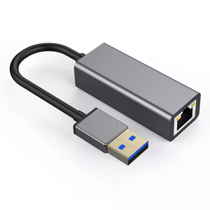 อะแดปเตอร์ USB to Ethernet Gigabit RJ45 ถึง Thunderbolt 3 ประเภท C เครือข่าย 1000Mbps LAN Converter usb to rj45 Converter - Product Image 1
