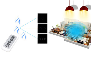 4 Tasten Fernbedienung 433MHz Long Range Wireless Presenter Controller HF-Modul Fernbedienung (Lerncode 1527) - Product Image 4