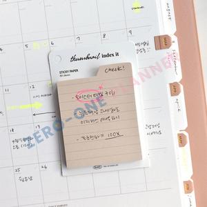 定制标签形纸质便签记事本功能简约，适用于纸质纸板规划日记 - Product Image 3