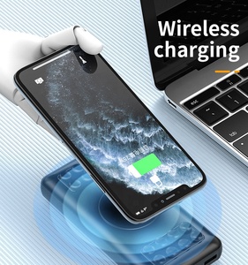 Aiaude Wholesale Custom Logo Light Thin Slim <strong>Design</strong> 10000mah Wireless Power Bank Fast Charging PD22.5W Type-C Mini Powerbank - Product Image 5