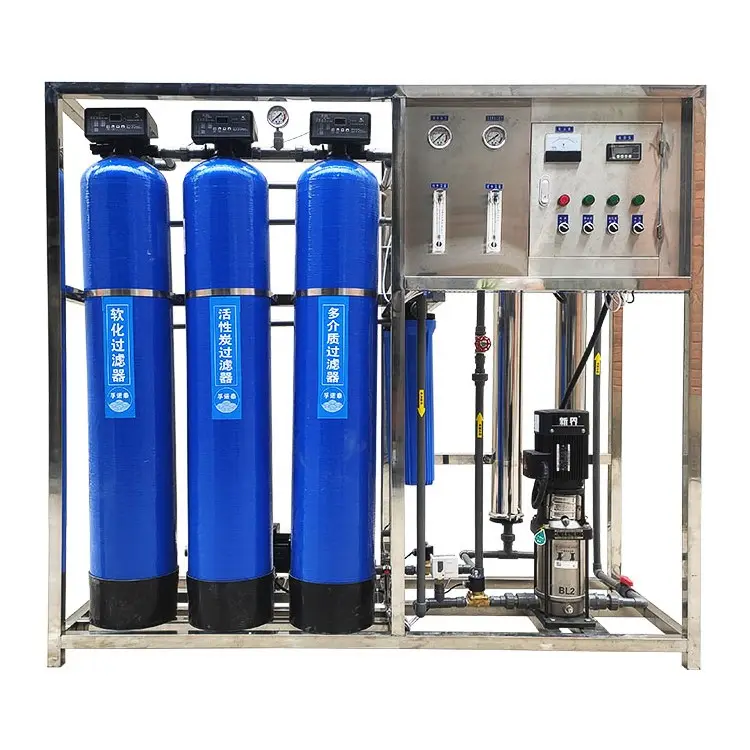Промышленная установка для очистки питьевой воды с опреснением морской системы 3000 ЛЧ/ч