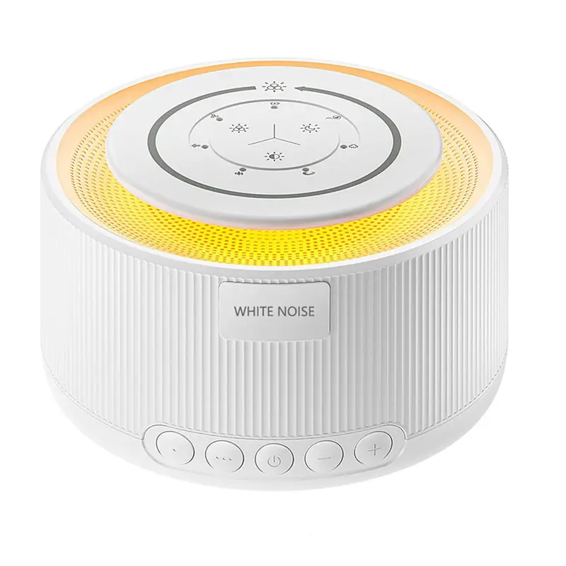 Mini doce ruído branco máquina música calmante sons reduzir nossa máquina ruído branco pressão