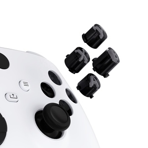 EXtremeRateクラシックグレー & クリア、ダークグレークラシックシンボルアクションボタンXboxシリーズXSコントローラー用ABXYボタン - Product Image 1
