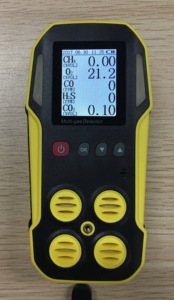 2 rilevatore di gas CO CO2 O2 H2 NH3 NO NO2 SO2 rilevatore multigas 5 rilevatore di gas
