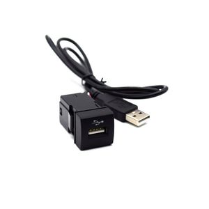 Yeni stil USB tarzı USB2.1 kablosu tek Port veri Toyota Camry RAV4 için soket üzerinden geçmek - Product Image 2