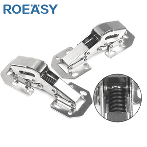 Roeasy 3 inch 4 inch đặc biệt ếch giấu 90 độ Bản lề không Khoan Mở song song mùa xuân nạp nội thất bản lề - Product Image 4
