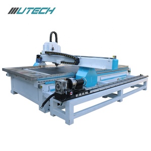 Máquina enrutadora de corte y grabado de madera CNC de 4 ejes de alta velocidad 1500*3000mm con rotativo para carpintería - Product Image 2