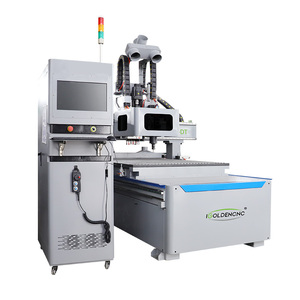 Automatic Tool Changer 1325 <strong>Atc</strong> Wood <strong>Cnc</strong> <strong>Router</strong> <strong>Nesting</strong> Kitchen Cabinet <strong>Cnc</strong> Machine with Loading Unloading - Product Image 4