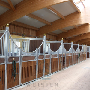 Profesyonel özelleştirilmiş at durak galvanizli fonksiyonel dayanıklı at kutusu güçlü kolay monte taşınabilir at istikrarlı - Product Image 1
