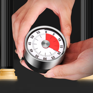 Timer digitale manuale meccanico Timer magnetico da cucina studio Fitness conto alla rovescia sveglia Gadget accessori da cucina - Product Image 1