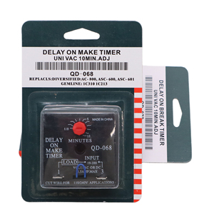 Time <strong>Delay</strong> Relay QD-068 <strong>Delay</strong> on Make Timer with 0.03~10Minutes Adjustable <strong>Delay</strong> Universal 19~288VAC - Product Image 2